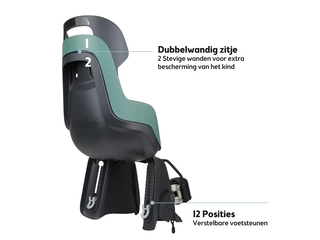 Bobike Maxi Go Fietsstoeltje Achter FF Peppermint