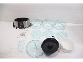 Gastroback 42510 Stoomkoker LCD-display 650w Roestvrij staal