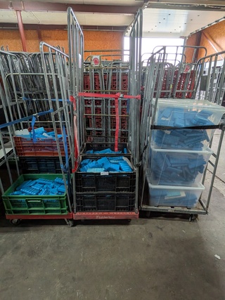 Partij koelelementen