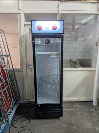 Vitrinekoelkast Scandomestic, SD 416