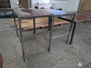 3x Werkttafel