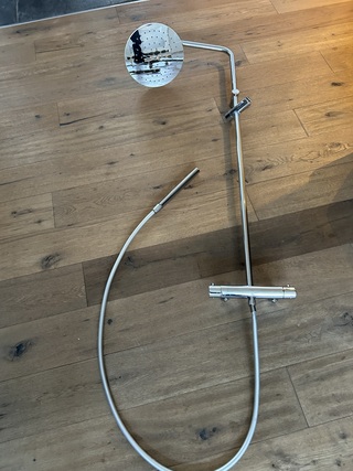 Regendouche met thermostaat kraan, Evenes