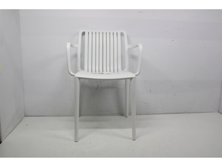 Mica Decorations Tuinstoel Paloma 53x53x77.5 cm Polypropyleen Wit