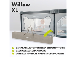 Lionelo Willow XL Box voor baby’s vanaf 0-48 maanden Beige