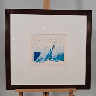 Zeefdruk in lijst, Piet Warffemius, Podium I