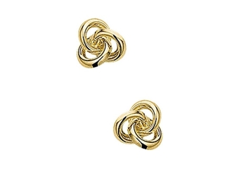 Marie-Celeste Oorknoppen Knoop Goud