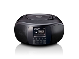 Lenco SCD-6000BK Draagbare internet Radio met DAB+/FM, Bluetooth CD-sp