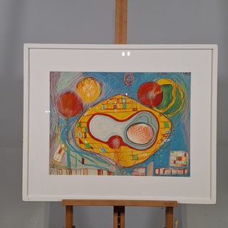 Afbeelding in lijst, E.Blom, Atomic Fusion