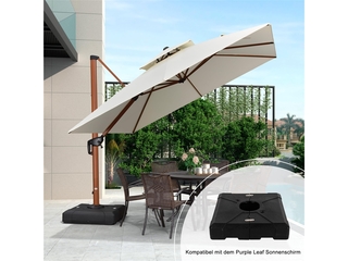 Purple Leaf Parasolvoet ZYB100 te vullen met water of zand, gewicht 10