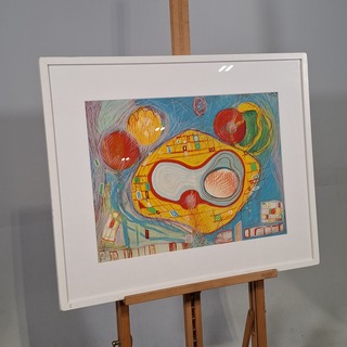 Afbeelding in lijst, E.Blom, Atomic Fusion