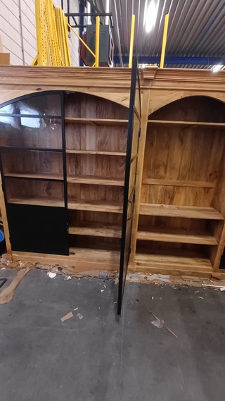 Buffetkast Mangohout 400 cm | Gebroken, 2026