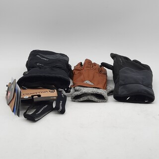 3x Paar handschoenen, Vallerret