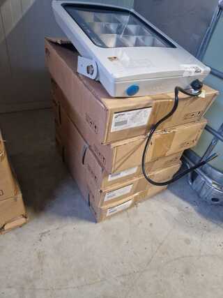 6x Ledschijnwerper, Ellipz, Flood Light FL1 – 135 Watt, Wit