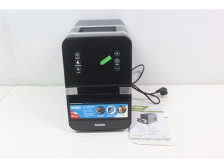 Domo DO9286IB Nugget IJsblokjesmachine 1,5L Crushed Ice Maker Grijs/Zw