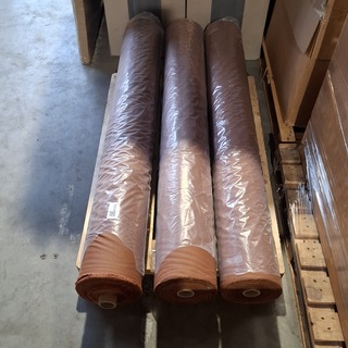 3x Rol Fijne canvas bekledingsstof