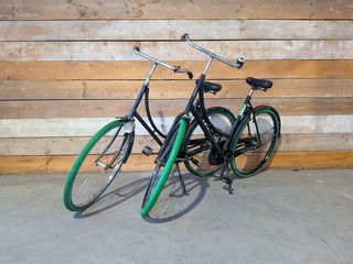 2x Klassieke omafiets, SPAAK