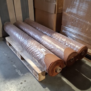 3x Rol Fijne canvas bekledingsstof