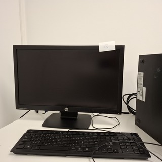 Computer met monitor HP, Prodesk 400 G1 SFF