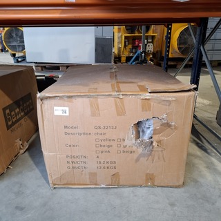 4x Eetkamerstoel velvet, Brown, 2026