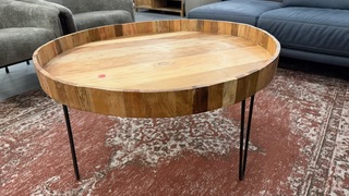 Salontafel, mango, 84×49 cm