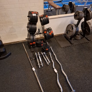 Halterset o.a. Gorilla Sports