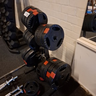 Halterset o.a. Gorilla Sports