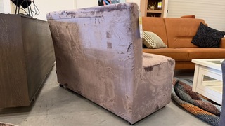 Eetbank, paars, 130x60x92 cm