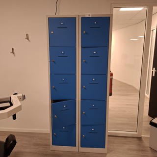2x Lockerkast, 5-deurs