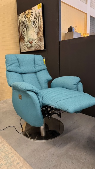 Relax fauteuil, blauw, M