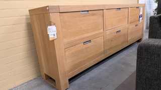 Dressoir, blankolie, 239x80x45