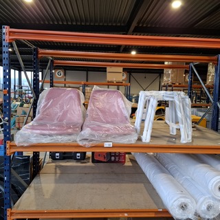 4x Eetkamerstoel velvet, Pink, 2026