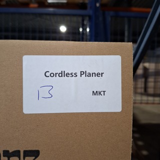 Cordless planer, Blauw