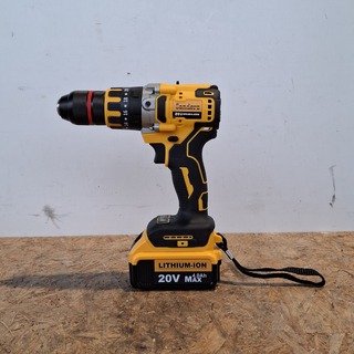 Accu schroefmachine 13mm, Geel