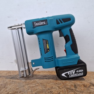 Accu spijkermachine, Sanderz, F32/K425, Blauw
