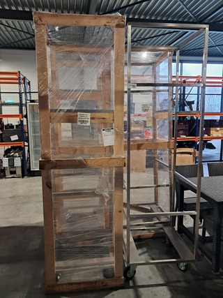 4x Inbouw rek koelkast, Qusinox