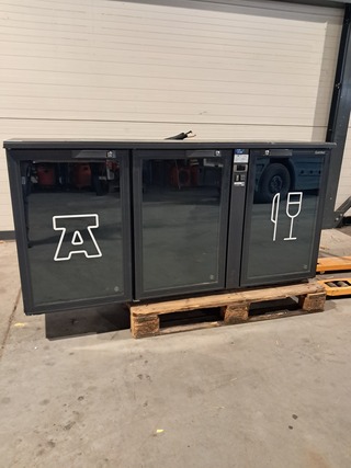 3-deurs koeling, Gamko, ECO/222GVS-Z