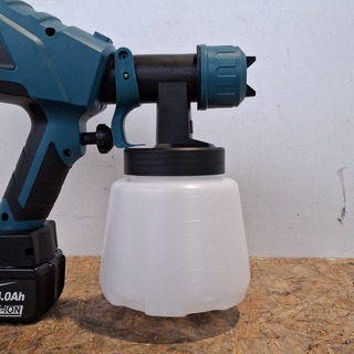 Accu spuitpistool, Blauw
