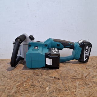 Accu kettingzaag 14 inch, Blauw