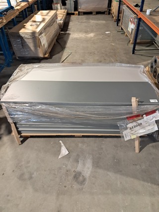 Ca. 36x Meubel hout/-plaat, Donker grijs / licht grijs