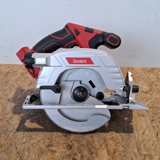 Accu cirkelzaag 185mm, Rood