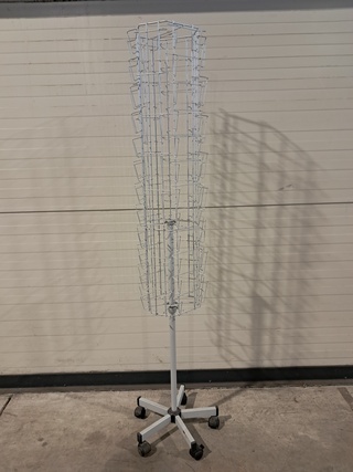 4x Verrijdbare kaartenhouder