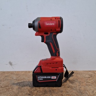 Draadloze schroefmachine, Rood