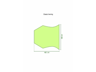 Coleman Classic Tent Awning Grijs