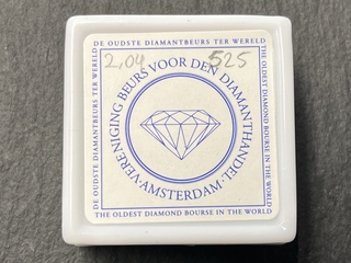 Diamant – 2.04 carat natuurlijke briljant geslepen diamant