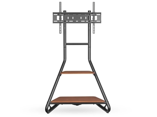 Nedis TV Vloerstandaard  37  75   Maximaal schermgewicht: 40 kg  Bruin