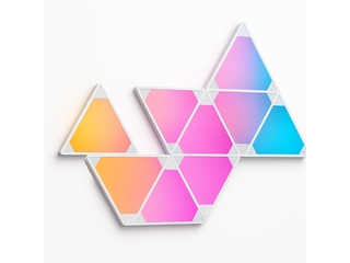 Calex Smart Triangle Light Panels, 9 stuks, 16 miljoen kleuren & Licht