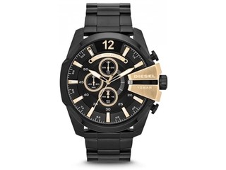 Diesel Mega Chief DZ4308 Herenhorloge 59 mm Zilver