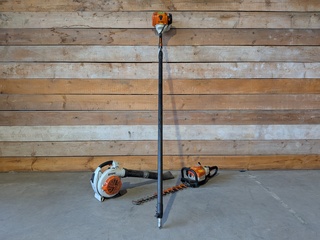 Benzine hoogsnoeier, bladblazer & heggenschaar, Stihl