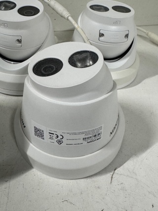 5x Beveiligingscamera Hikvision, wit