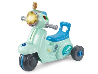 VTech 2 in 1 Loopscooter Blauw